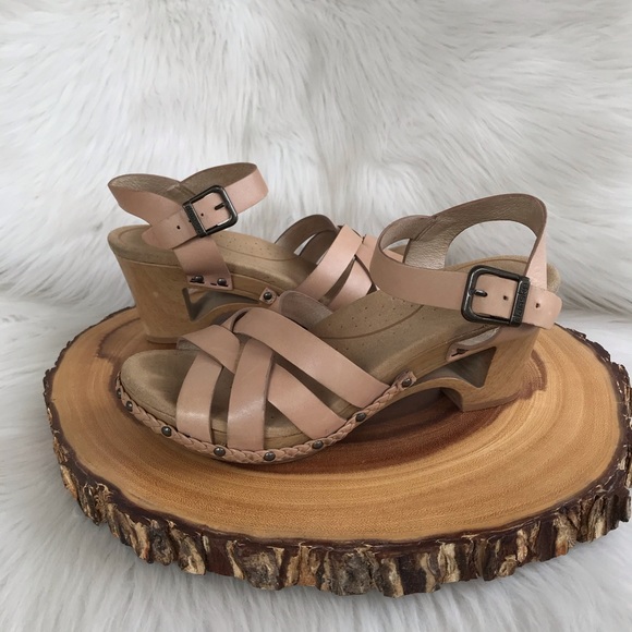 Dansko Shoes - Dansko strappy leather clog sandals